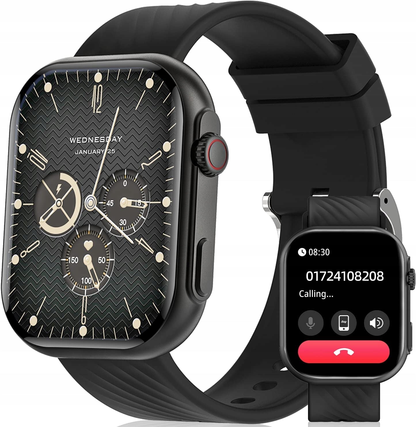 SMARTWATCH WITH BLUETOOTH AND HANDS-FREE CONNECTION HOLALEI ZL80 Packaging status original