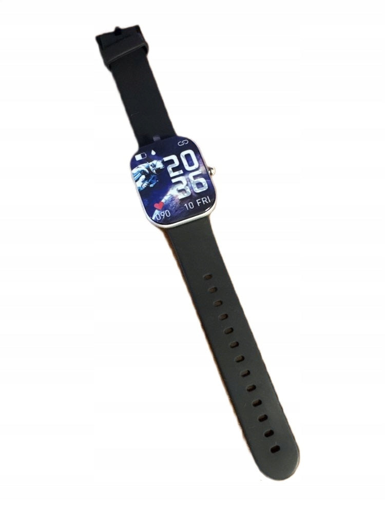 SMARTWATCH WITH COLOR DISPLAY PEDOMETER PULSE MONITOR Color black