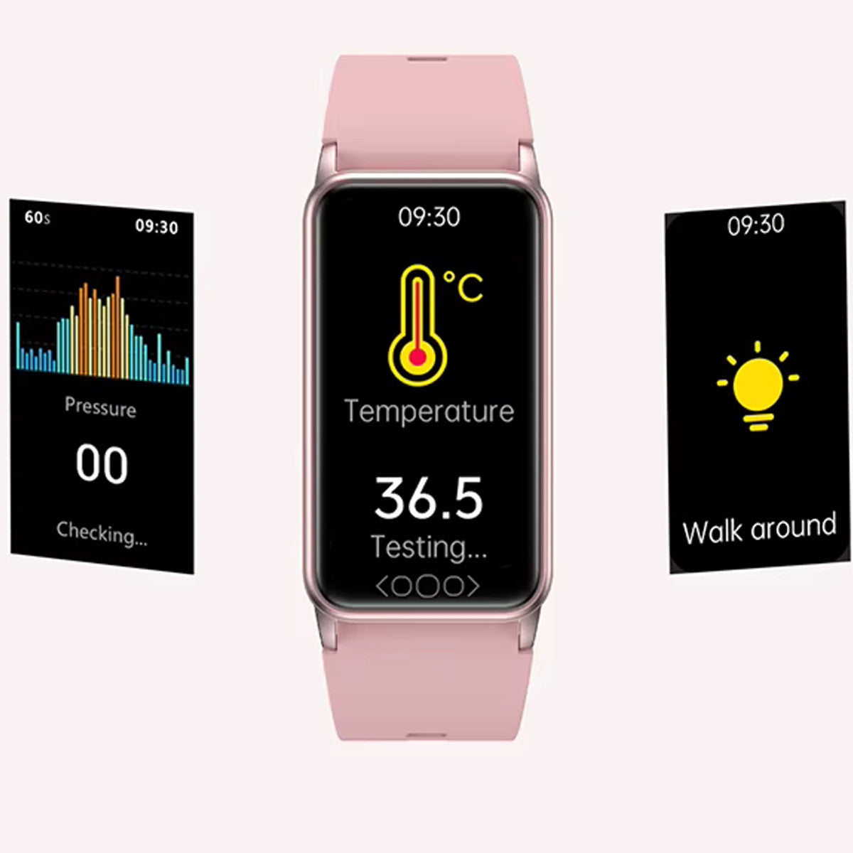 SMARTWATCH WITH GLUCOSE METER TEMPERATURE URIC ACID PL MENU Brand Smart-Trend