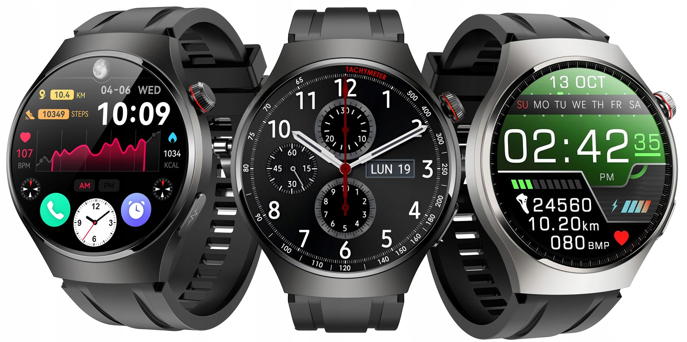 SMARTWATCH WITH SUGAR MEASUREMENT AMOLED 440 MAH BLOOD PRESSURE MONITOR EKG BMI HEART RATE MONITOR Brand Lazird