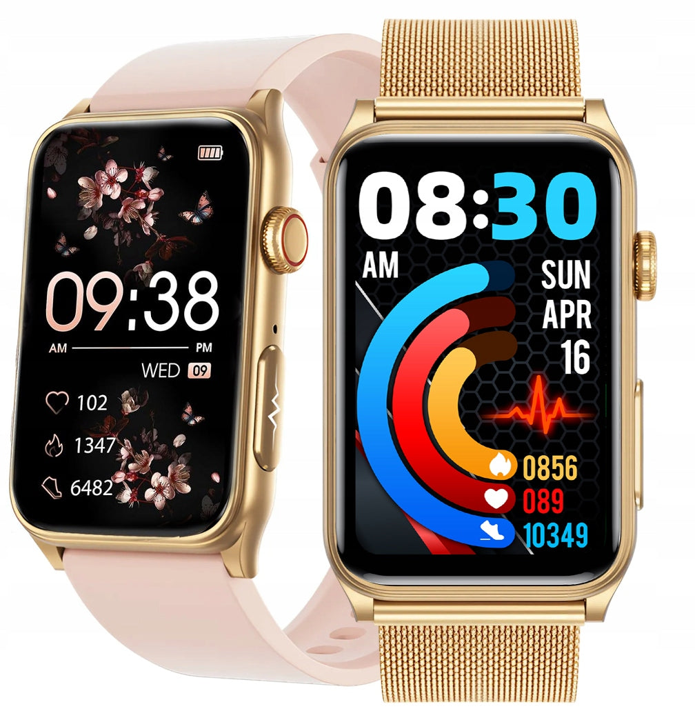 SMARTWATCH WITH SUGAR MEASUREMENT EKG BLOOD PRESSURE MONITOR TALK SATURATION
