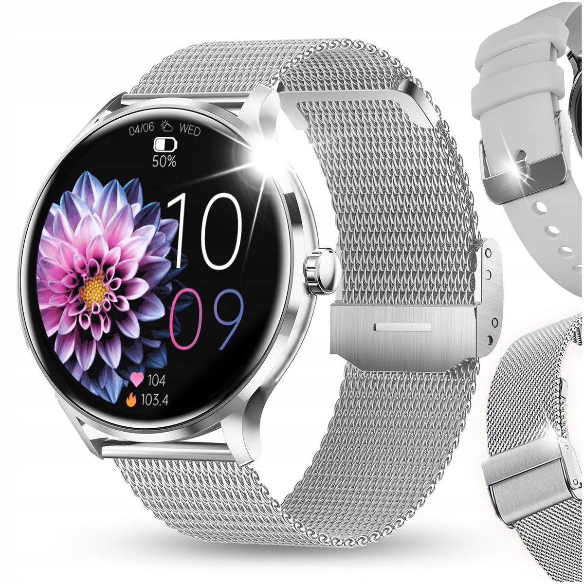SMARTWATCH WOMEN'S BLACK TALK PULSE PRESSURE MENU PL FITCLOUDPRO
