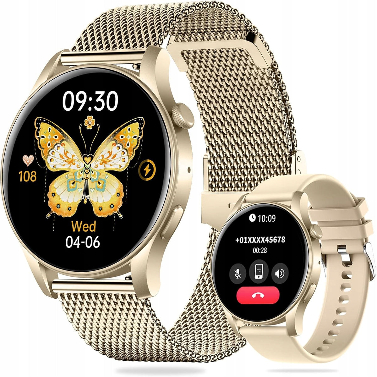 SMARTWATCH WOMEN'S BRACELET SILICONE AMOLED WATCH SMART WATCH