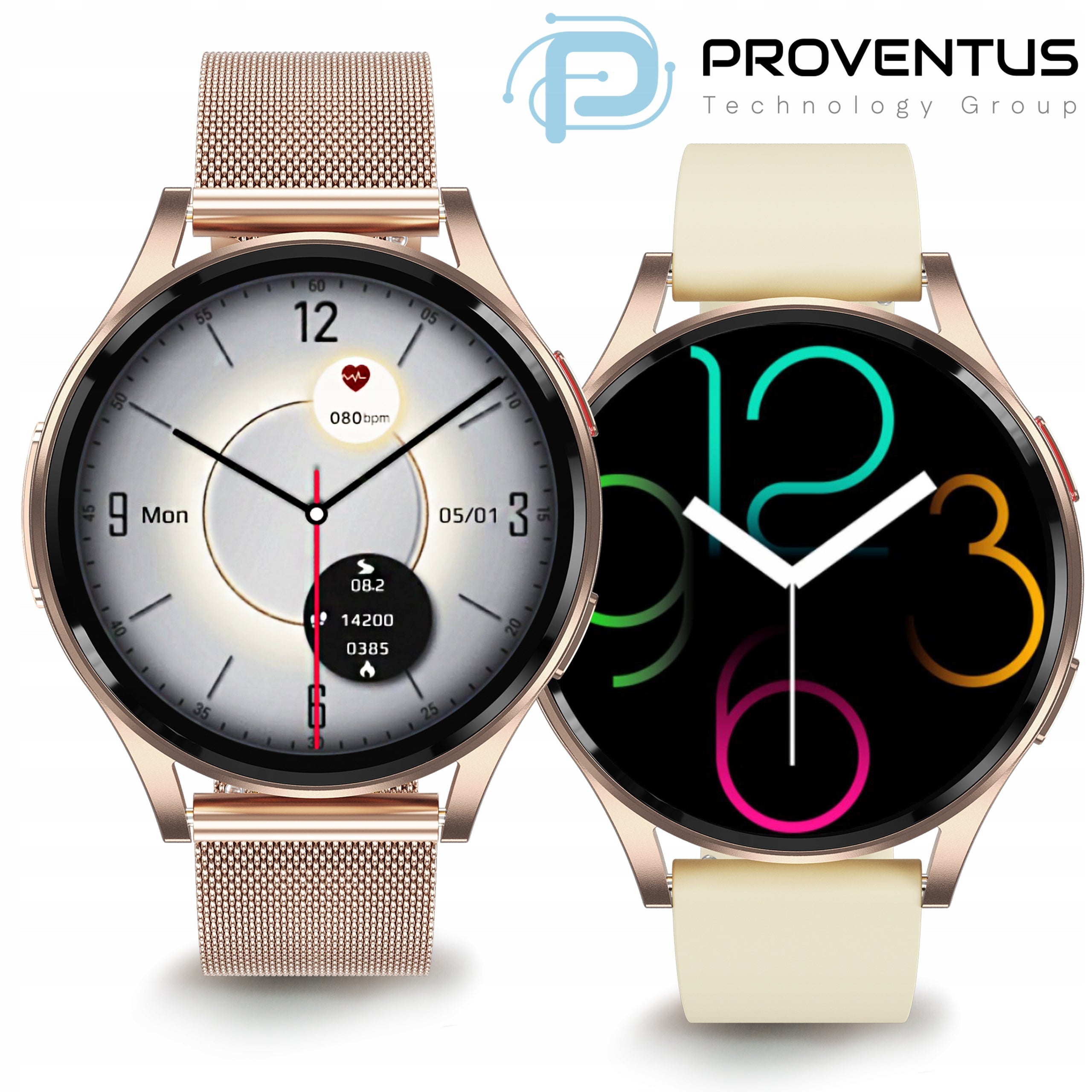 SMARTWATCH WOMEN'S CARDIOWATCH MEASUREMENT EKG HRV CALL PRESSURE SMS SPORT PL Packaging status original