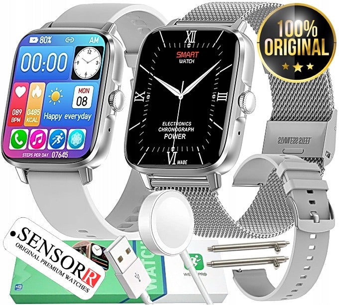 SMARTWATCH WOMEN'S INDUCTION TALK BLOOD PRESSURE MONITOR HEART RATE MONITOR EKG PL
