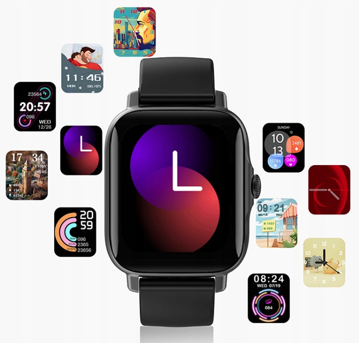 SMARTWATCH WOMEN'S MENU PL GLYCEMIA PRESSURE HEART RATE MENU PL TEMPERATURE OXYGEN Model other