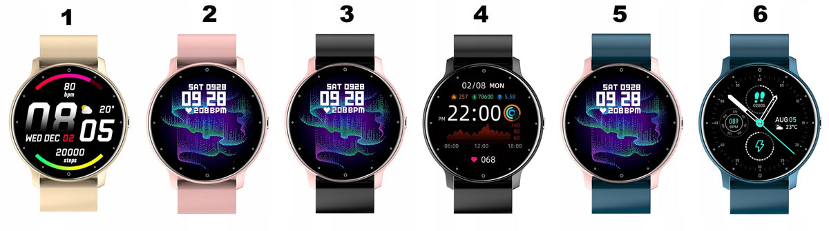 SMARTWATCH WOMEN'S MENU PL PRESSURE SMS BOX SPORTS ENGRAVING Packaging status original