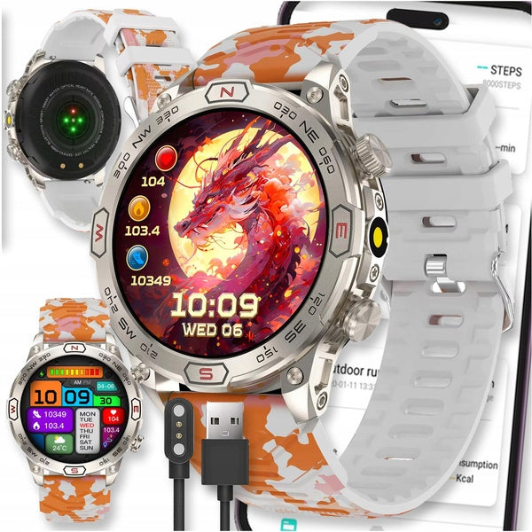 SMARTWATCH WOMEN'S WATCH AMOLED TALK PRO MENU PL SPORTS ULTRA SPORT