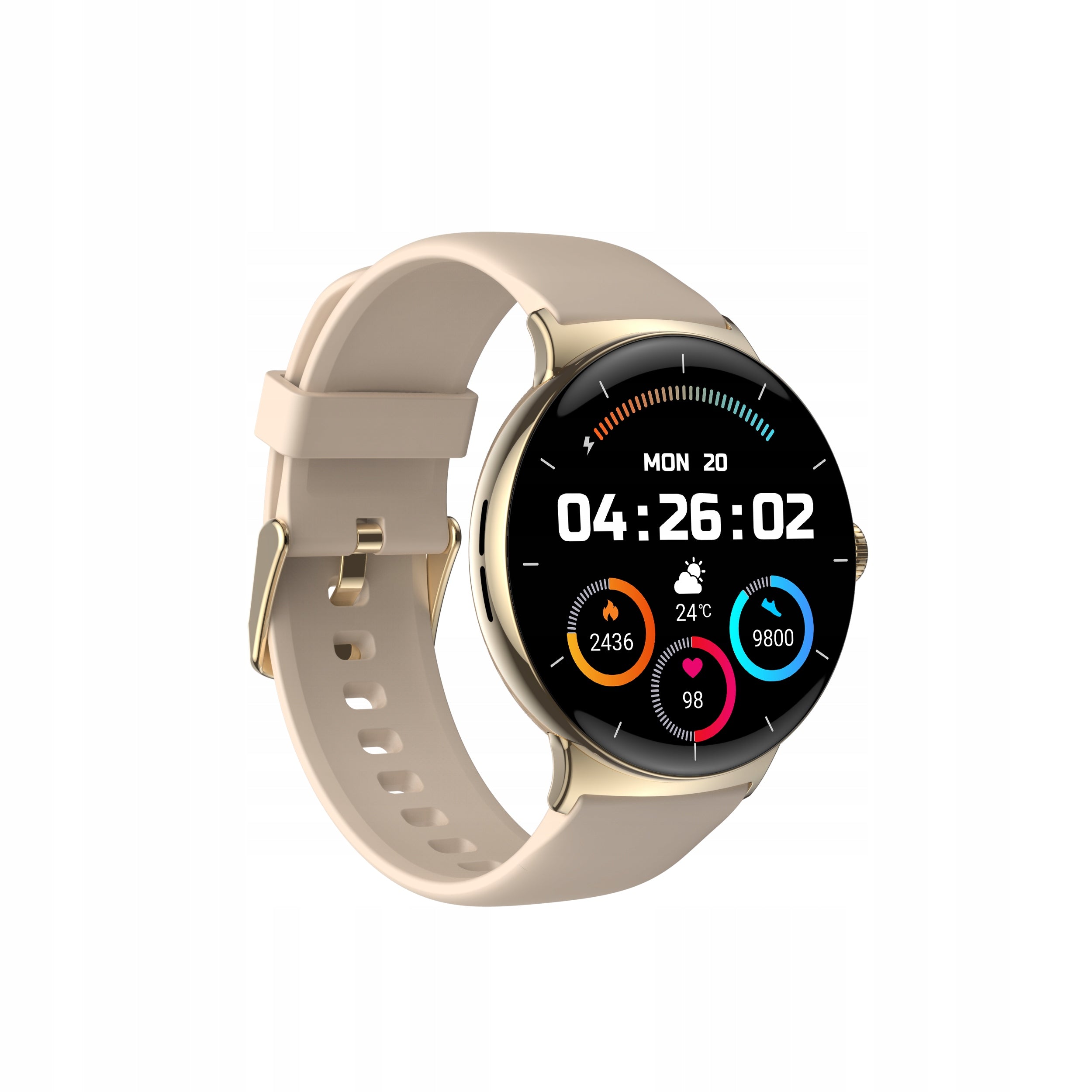 SMARTWATCH WOMEN'S WATCH AMOLED WATCH MENU PL TALK SPORT 3 STRIPES Model other
