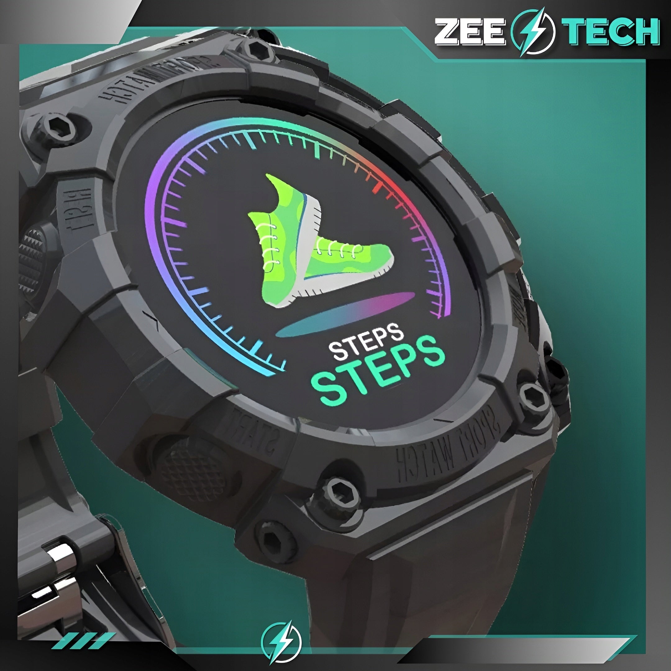 SMARTWATCH WOMEN'S WATCH FOR CHILDREN SMARTBAND STEPS SLEEP PULSE OXYGEN Brand ZeeTech