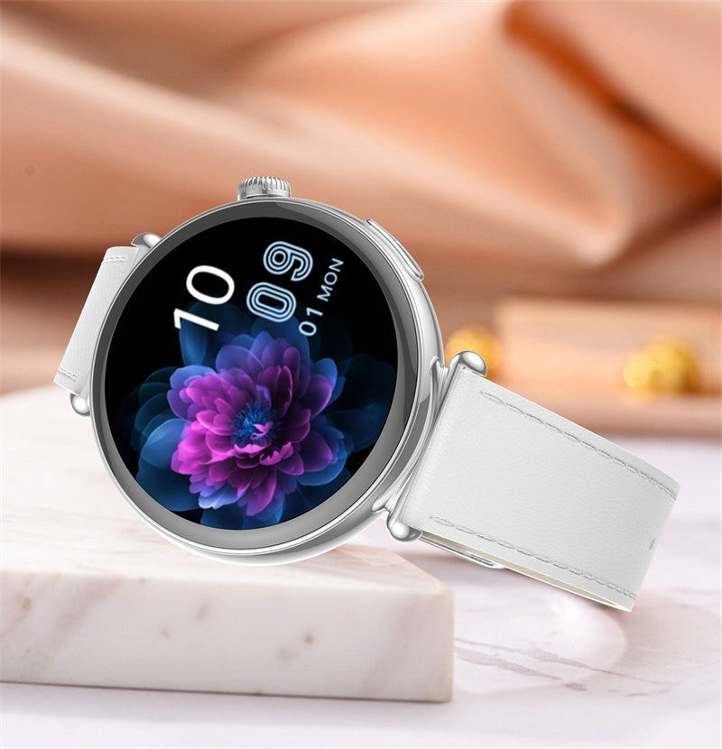 SMARTWATCH WOMEN'S WATCH FOR WOMEN ECG PRESSURE HRV BPM MENU POLISH Packaging status original