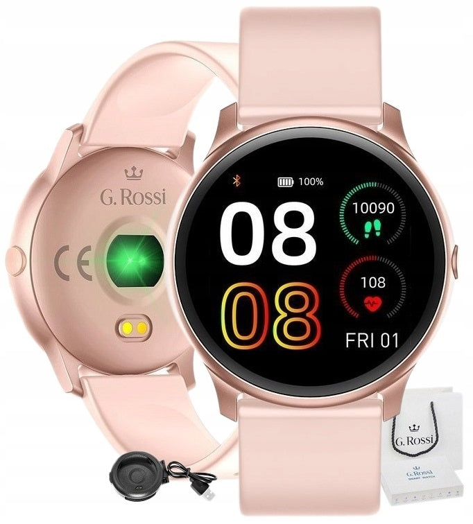 SMARTWATCH WOMEN'S WATCH G. ROSSI +GRAWER POLISH MENU PRESSURE SMS