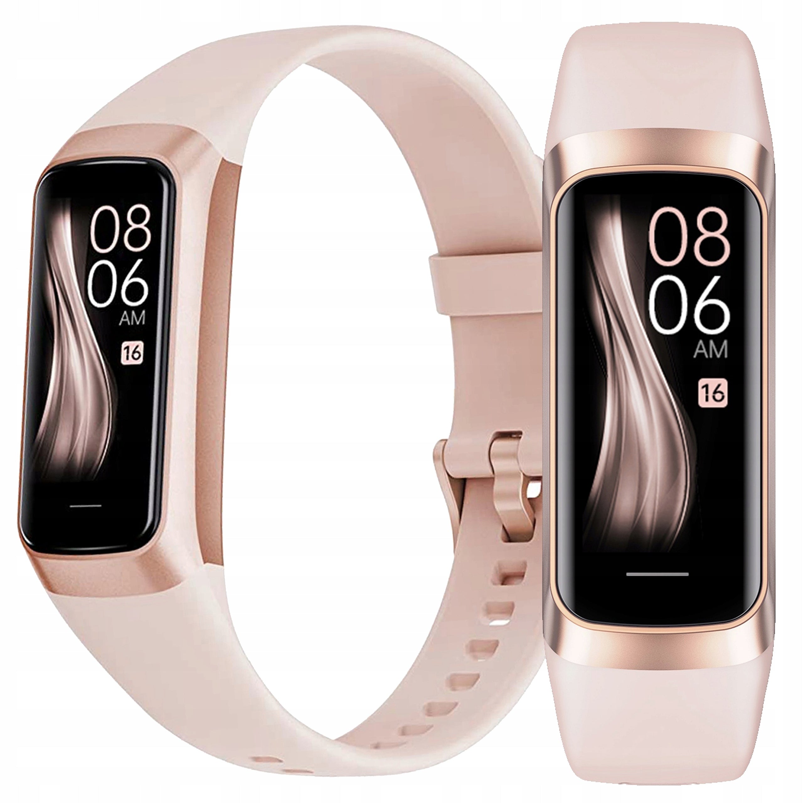 SMARTWATCH WOMEN'S WATCH GOLD SMART WATCH PRESSURE WATERPROOF SMARTBAND Packaging status original