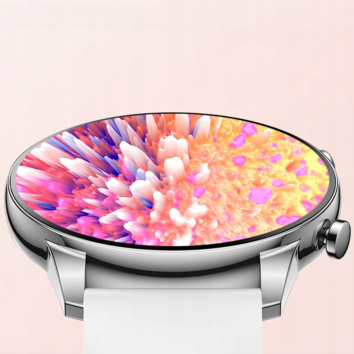 SMARTWATCH WOMEN'S WATCH GOLD WATERPROOF SMS TALK PL MENU + 2STRIPS Manufacturer code HEC-01283