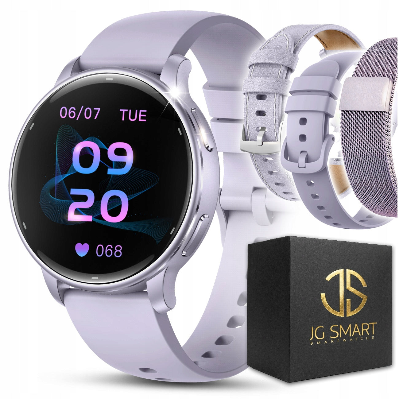 SMARTWATCH WOMEN'S WATCH GPS WATERPROOF PRESSURE TALK MENU PL AMOLED