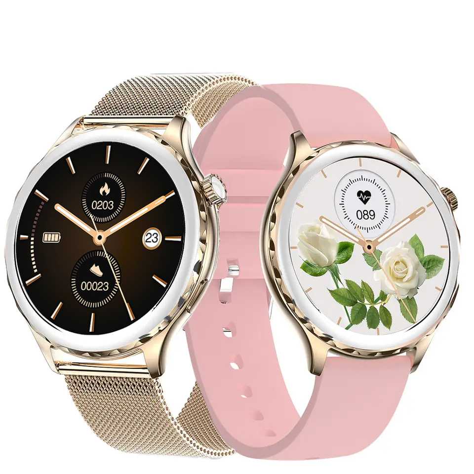 SMARTWATCH WOMEN'S WATCH KCAL CALL PRESSURE BLUETOOTH CALL 360X360 Color silver