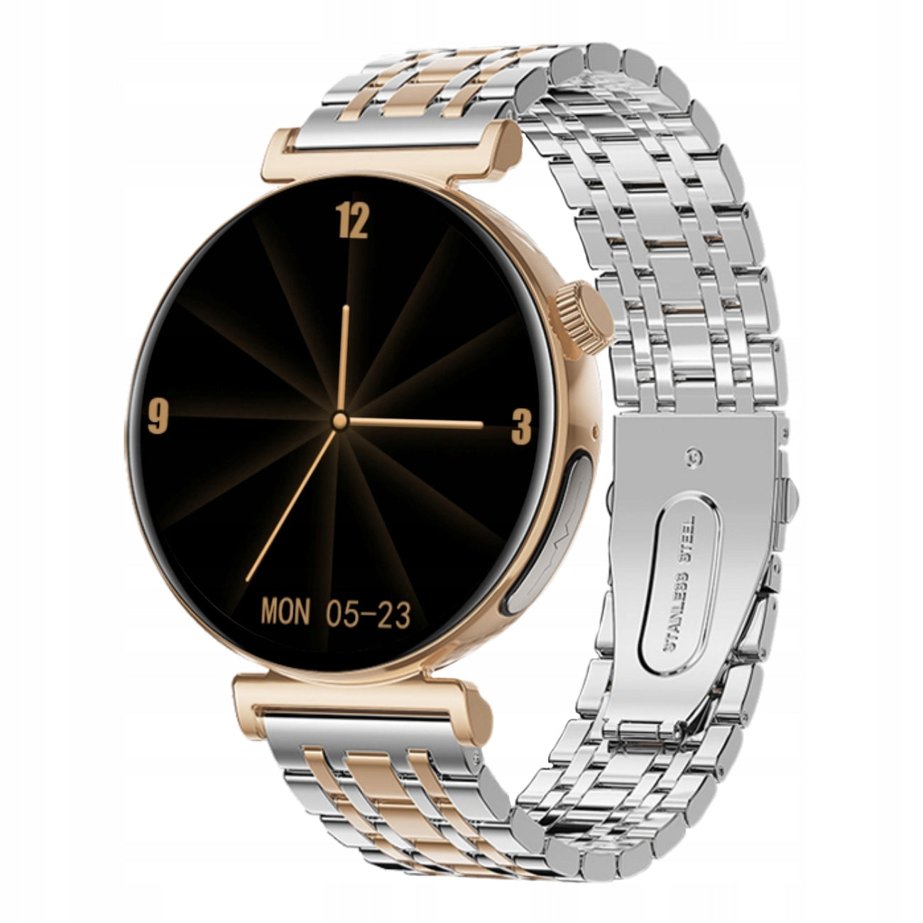 SMARTWATCH WOMEN'S WATCH MEASUREMENT EKG PRESSURE HEART RATE TALK + 2 STRAPS EAN (GTIN) 5906639809654