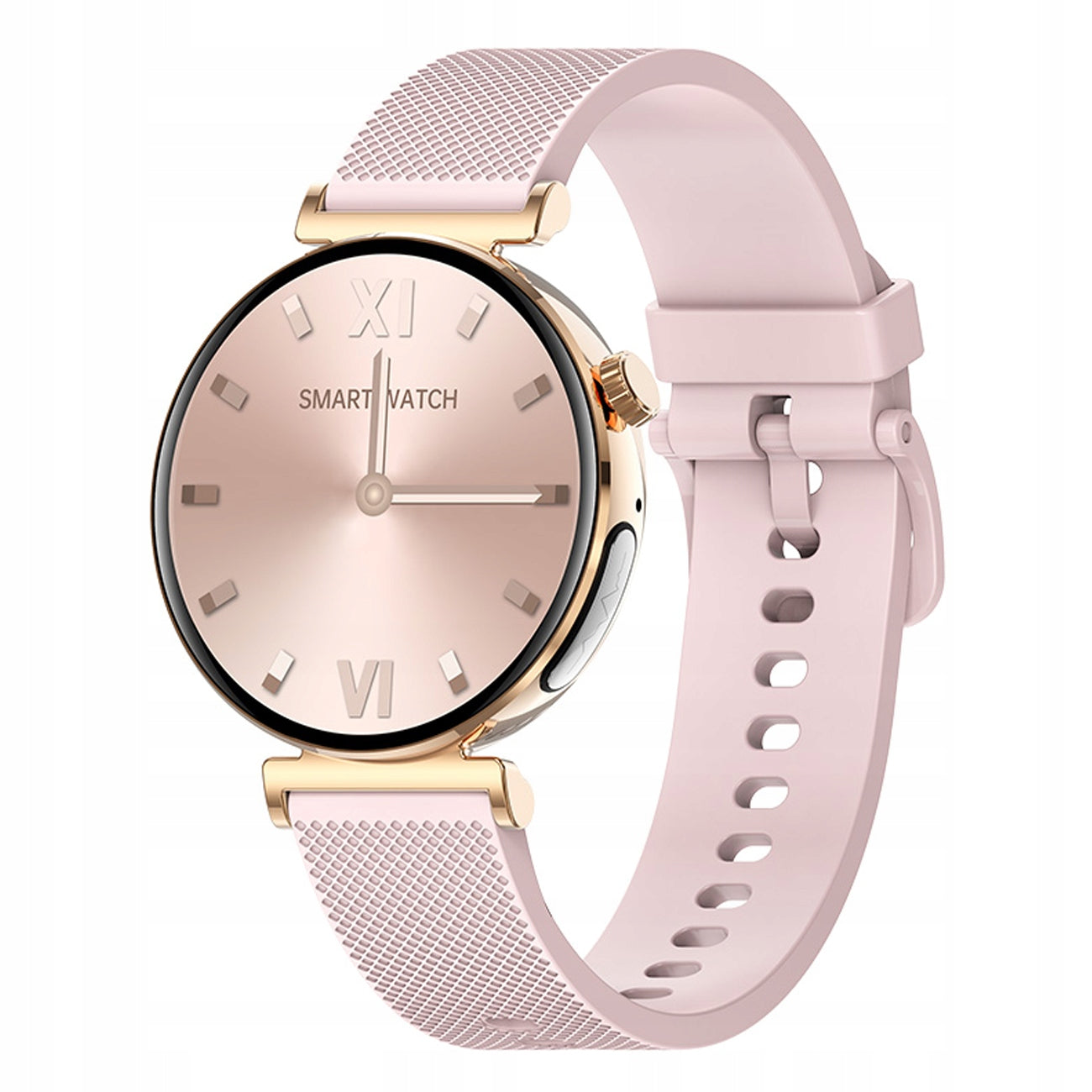 SMARTWATCH WOMEN'S WATCH MEASUREMENT EKG PRESSURE HEART RATE TALK + 2 STRAPS Packaging status original