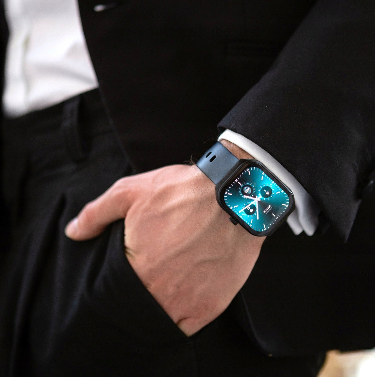 SMARTWATCH WOMEN'S WATCH MEN'S CALLS POLISH MENU PL SPORT PULS AMOLED Brand Emavo