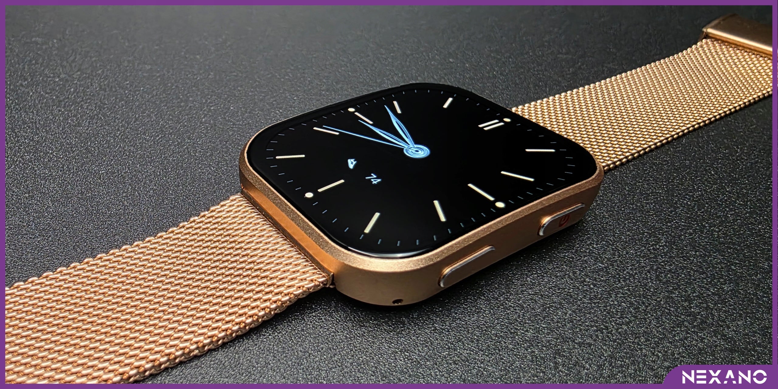 SMARTWATCH WOMEN'S WATCH MENU PL TALK NOTIFICATIONS AMOLED SAUCE 3 STRIPES Manufacturer code Smartwatch Nexano NX88