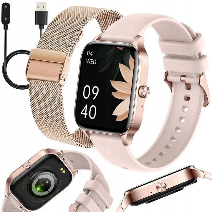 SMARTWATCH WOMEN'S WATCH MENU PL TALK WATERPROOF SPORTS ELEGANT EAN (GTIN) 6974948618358