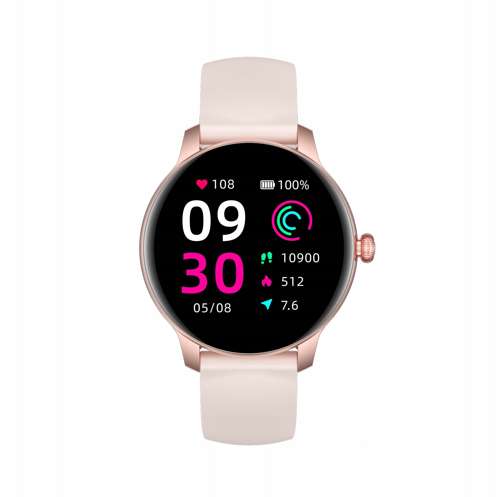 SMARTWATCH WOMEN'S WATCH OROMED LADY ACTIVE IP68 PULSE STEPS SPORT Packaging status original