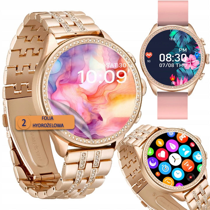 SMARTWATCH WOMEN'S WATCH PL CALL MENU BLUETOOTH CALL SPORT SMART WATCH