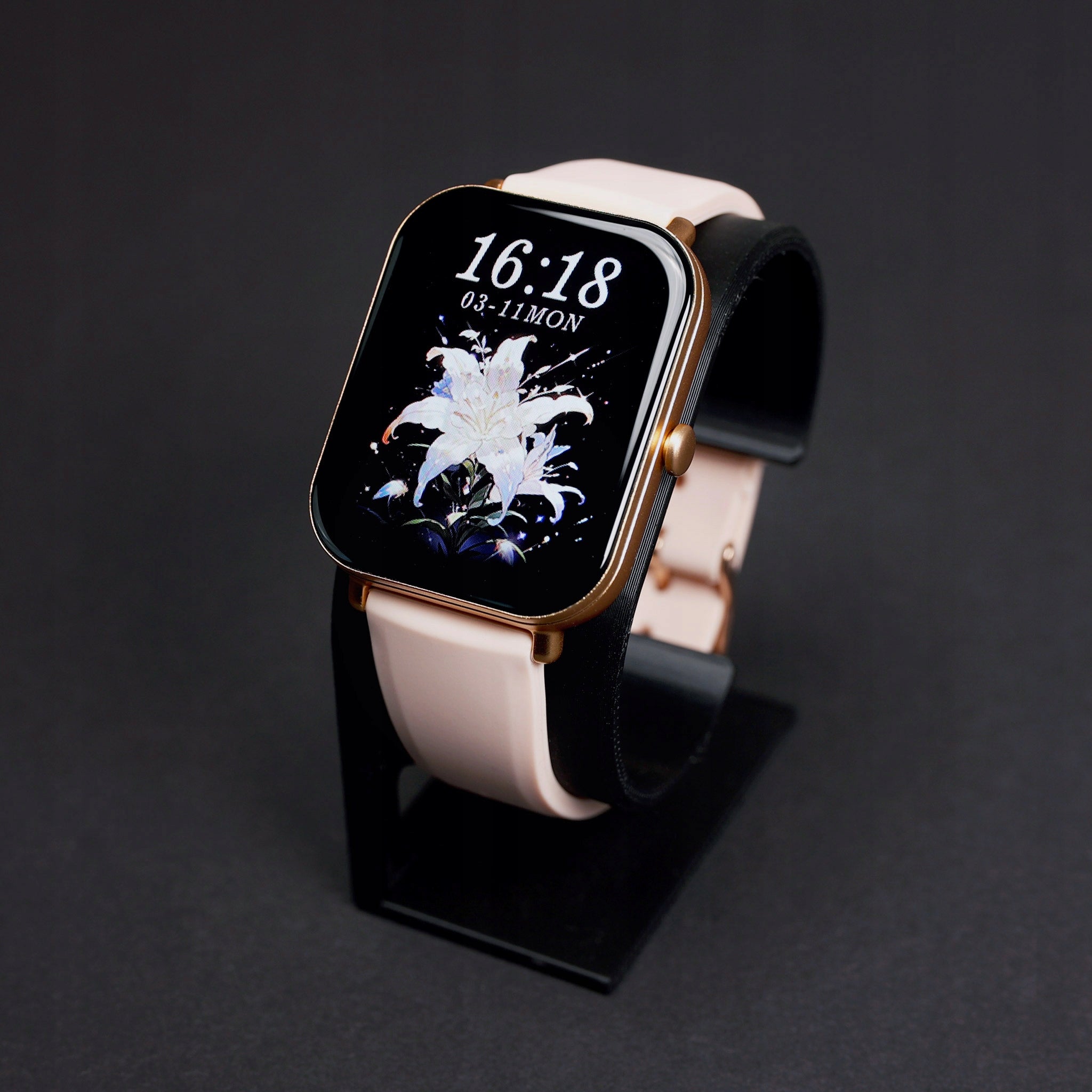 SMARTWATCH WOMEN'S WATCH PL TALK MENU WATERPROOF PREMIUM NOTIFICATIONS Packaging status original