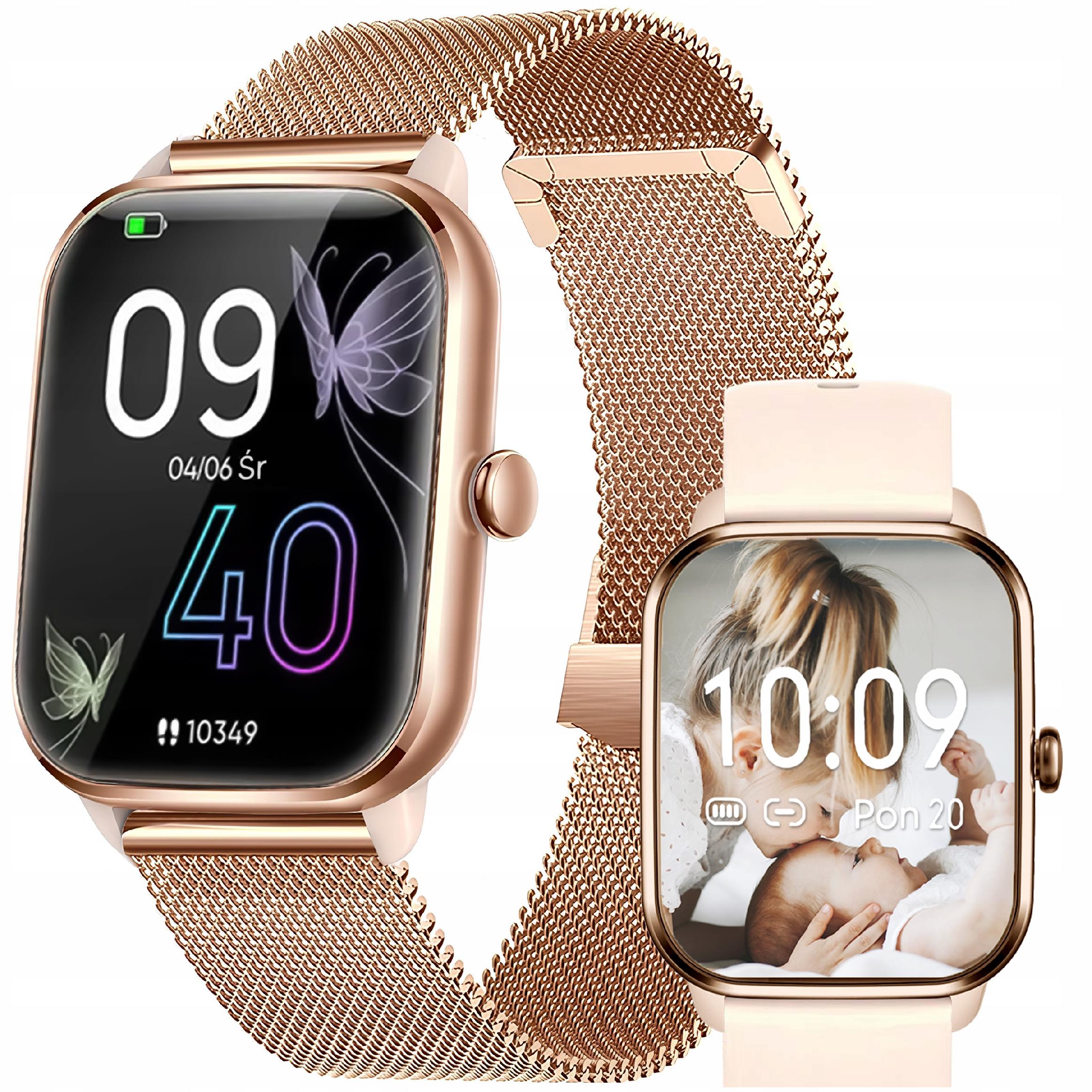SMARTWATCH WOMEN'S WATCH POLISH MENU CONNECTIONS 2 STRIPES SPORT HEALTH Model other