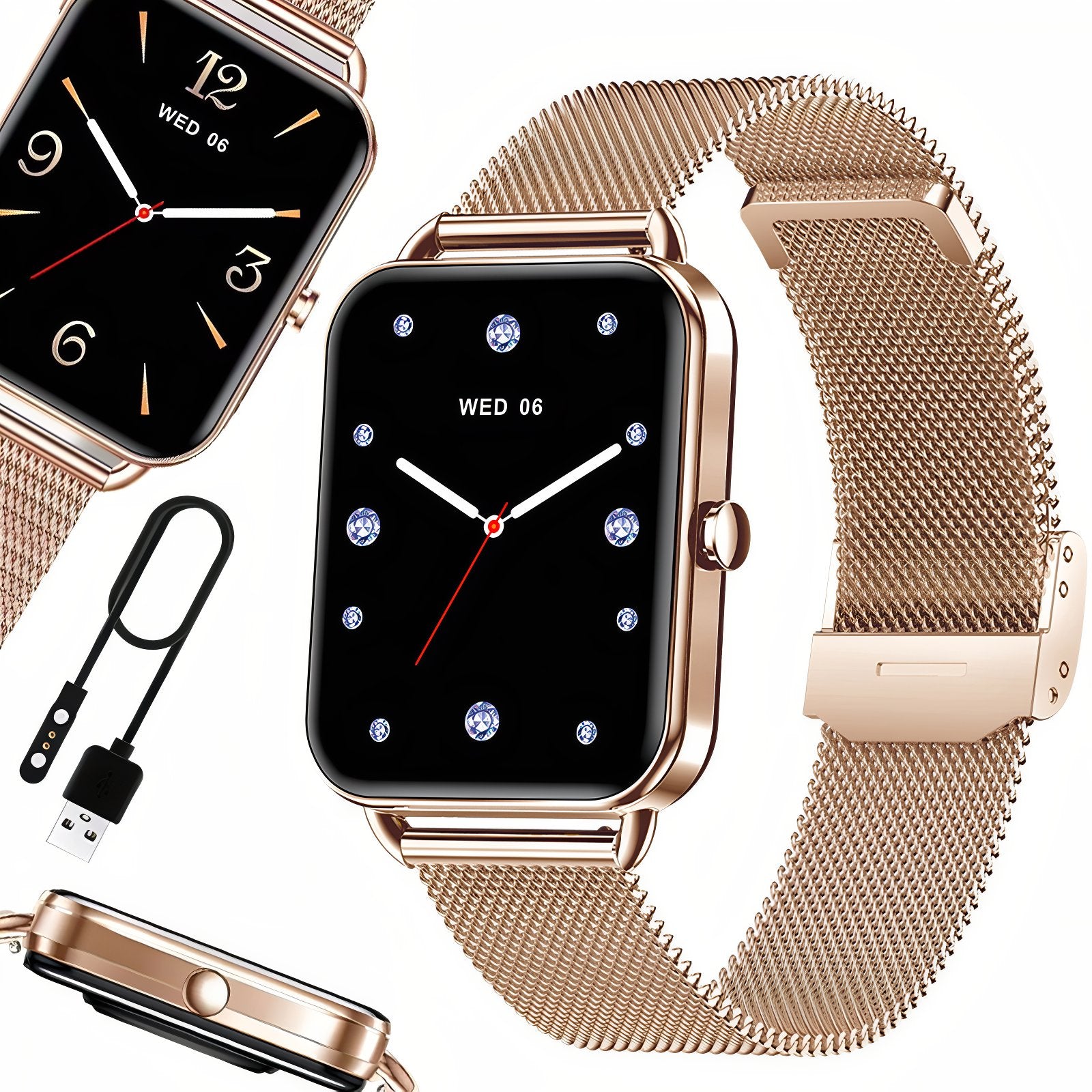 SMARTWATCH WOMEN'S WATCH POLISH MENU PL CONVERSATIONS WOMEN'S NOTIFICATIONS