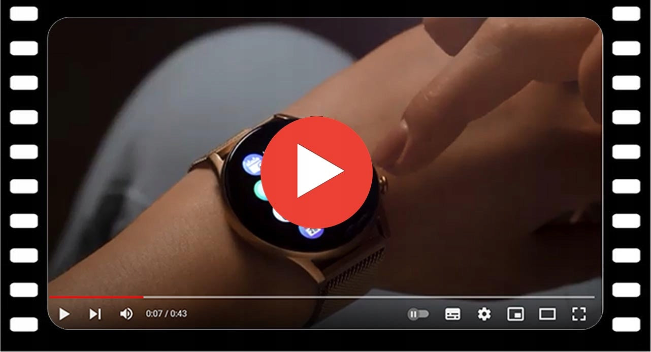 SMARTWATCH WOMEN'S WATCH POLISH MENU TALK SPORT SMART WATCH 4 STRIPES Packaging status original