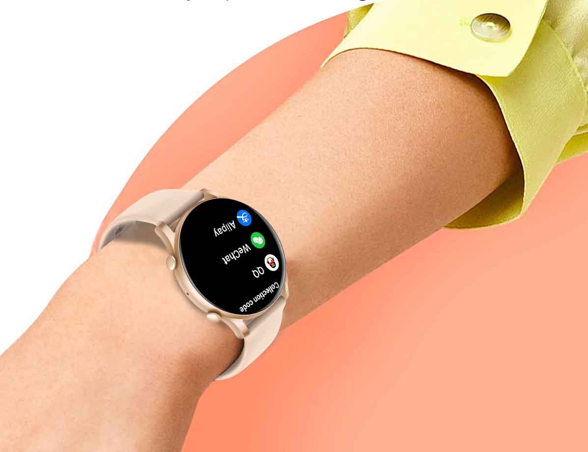 SMARTWATCH WOMEN'S WATCH POLISH MENU TALKING PRESSURE PULS SPORT AMOLED Packaging status original