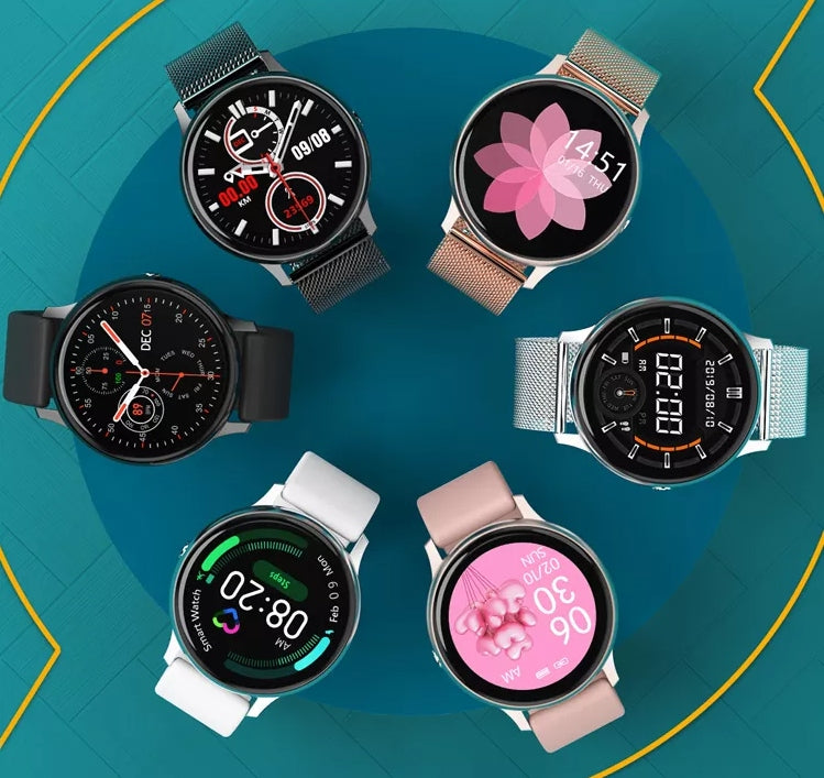 SMARTWATCH WOMEN'S WATCH Polish DT88 PRO SILVER Brand no brand