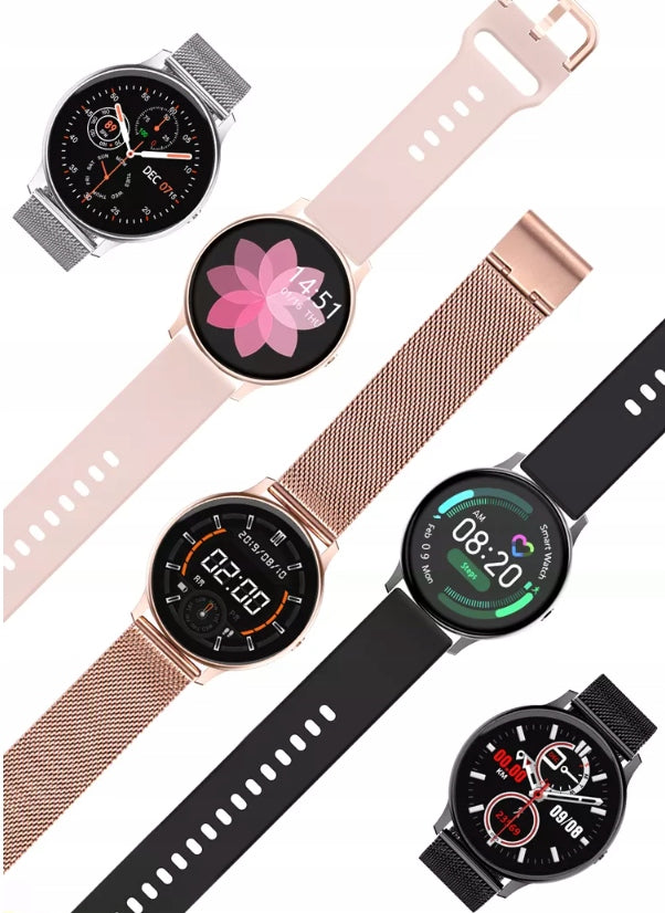 SMARTWATCH WOMEN'S WATCH Polish DT88 PRO SILVER Model other