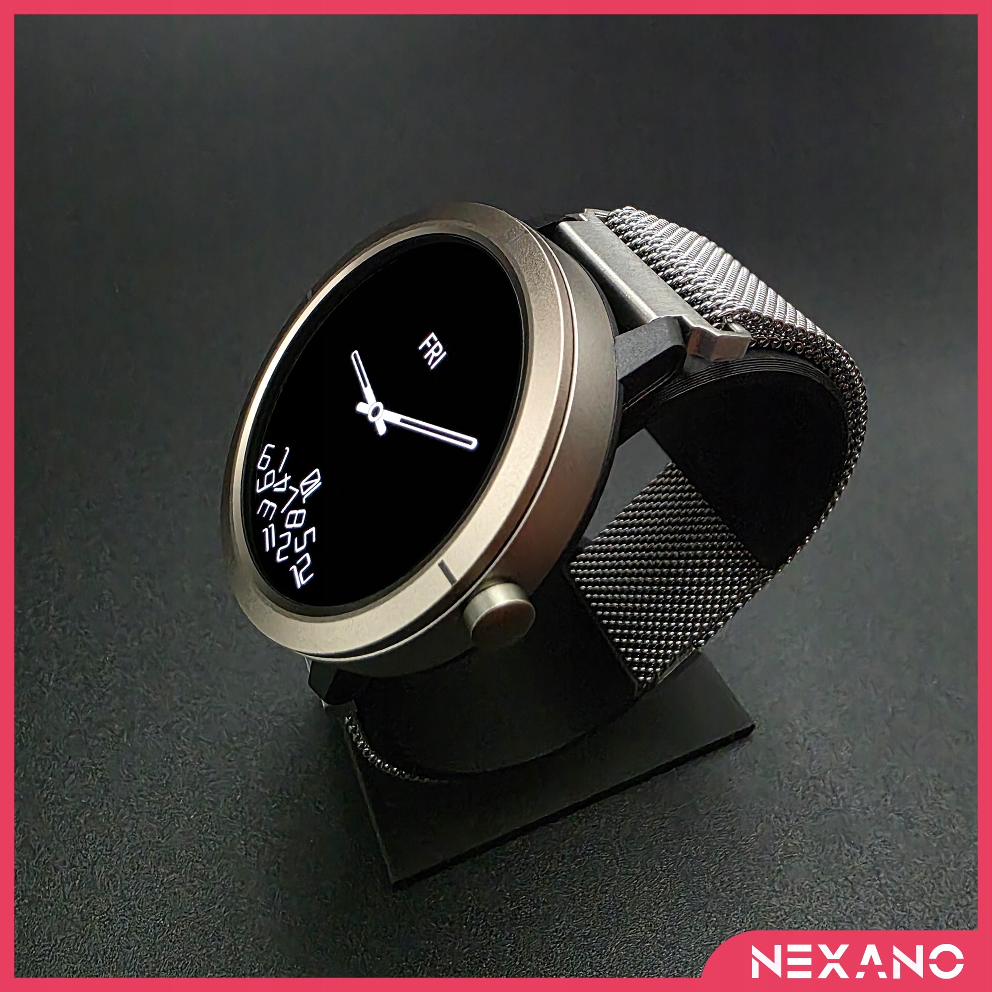 SMARTWATCH WOMEN'S WATCH WATERPROOF GPS MENU PL AMOLED TALK PULSE SPORT Manufacturer code Smartwatch Nexano GPS wodoodporny srebrny