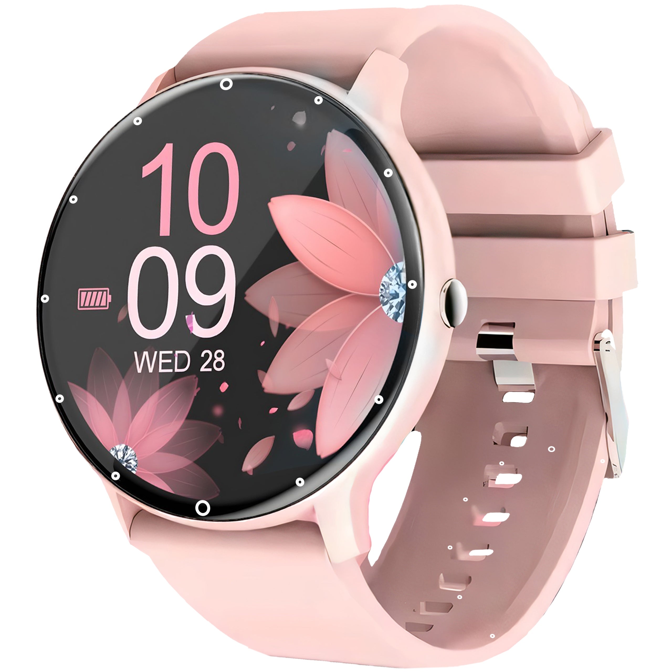 SMARTWATCH WOMEN'S WATCH WATERPROOF IPS DISPLAY APP PL SPORT Packaging status original