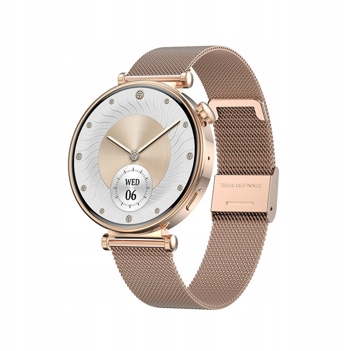 SMARTWATCH WOMEN'S WATCH WATERPROOF MENU PL AMOLED TALK HRV PULSE SPORT Packaging status original