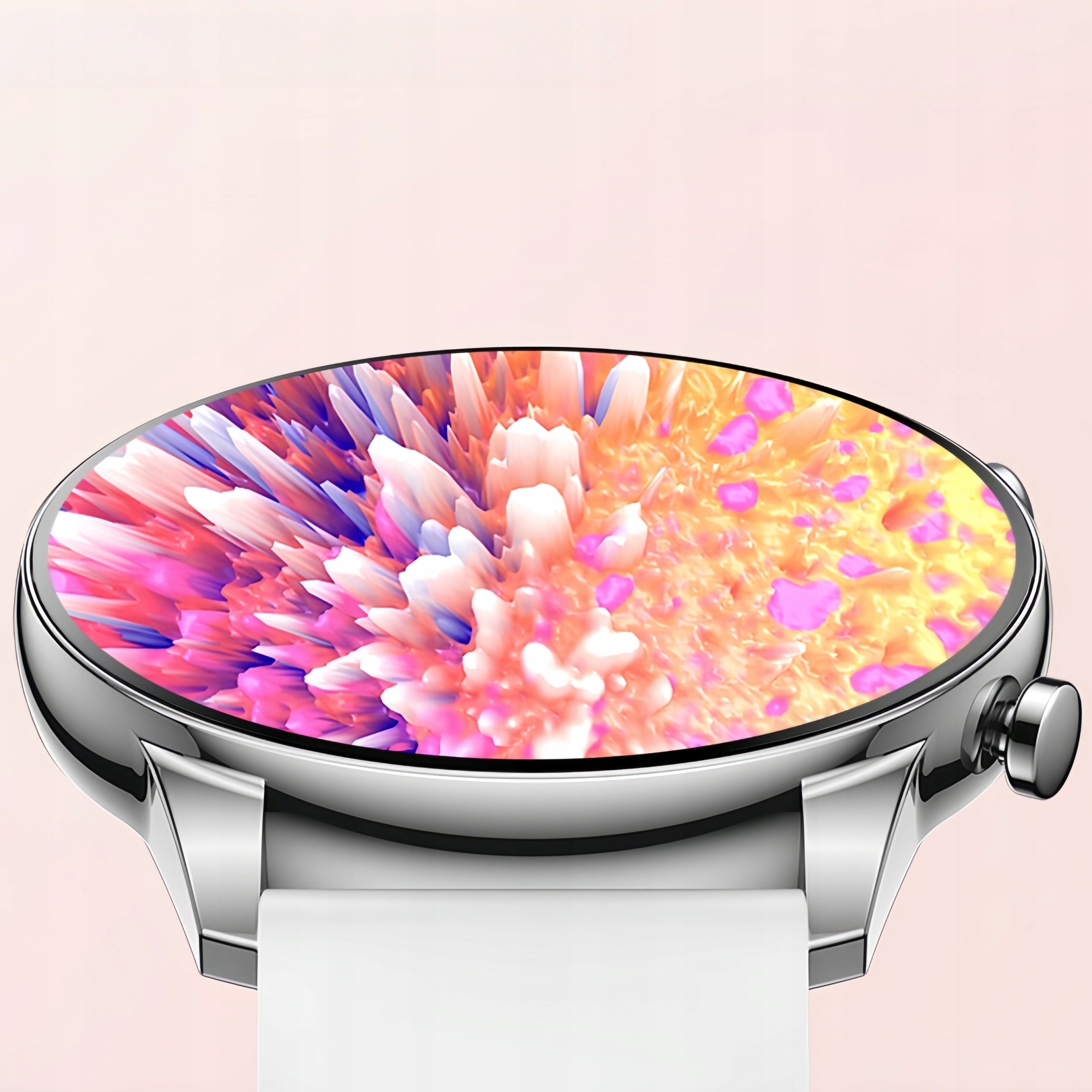 SMARTWATCH WOMEN'S WATCH WATERPROOF PL TALK MENU SMART WATCH + 2 STRIPES Brand WINANQE