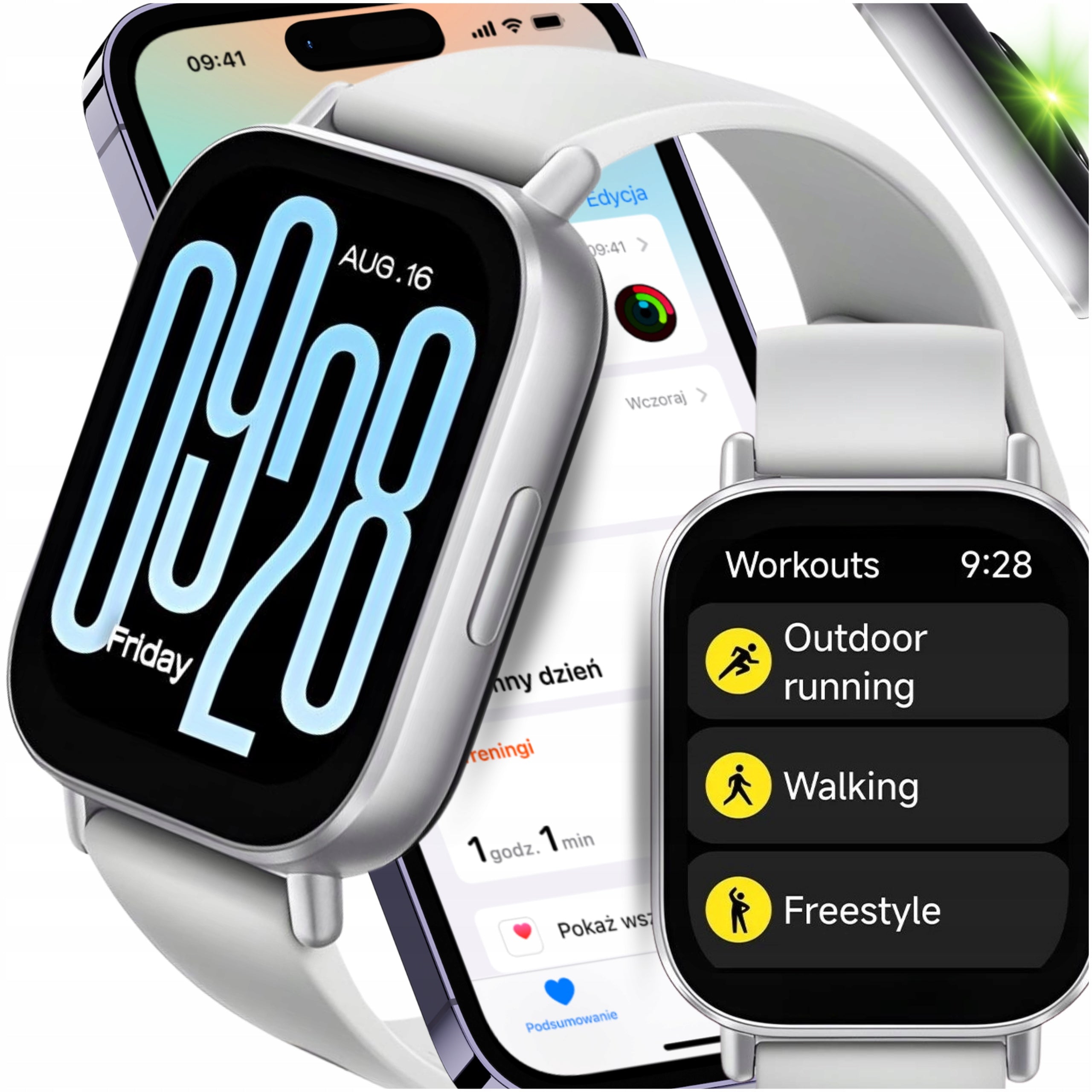 SMARTWATCH WOMEN'S WATCH XIAOMI WATCH 5 ACTIVE MEN'S SPORTS FUNCTION FOR Manufacturer code BHR6854GL