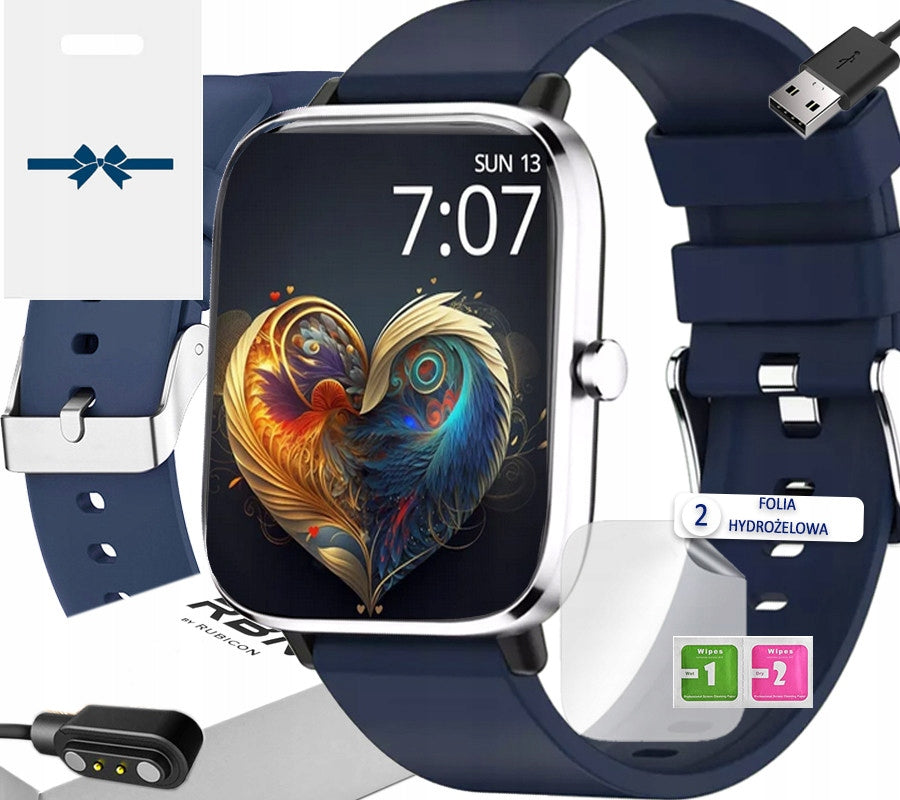 SMARTWATCH Watch Rubicon RNCE79 Talk Temperature FREEBIE FOLIA