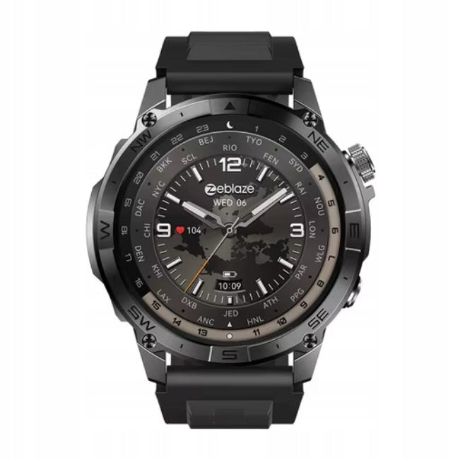 SMARTWATCH ZEBLAZE STRATOS 2 PLUS HD AMOLED 1.43" GPS BLE 5.3 3ATM