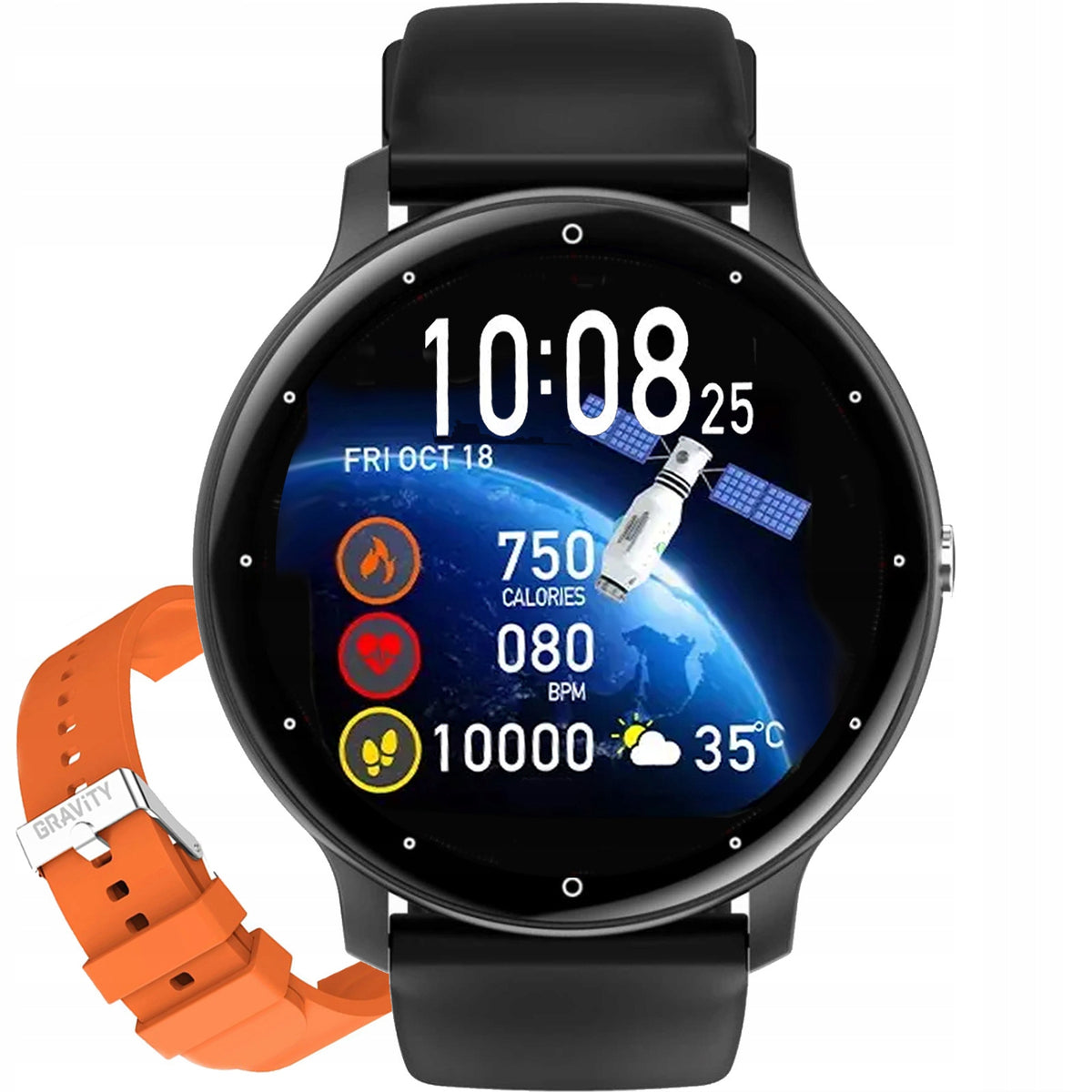 SMARTWATCH children's watch - GT1-2 PRO BK/BK/OG