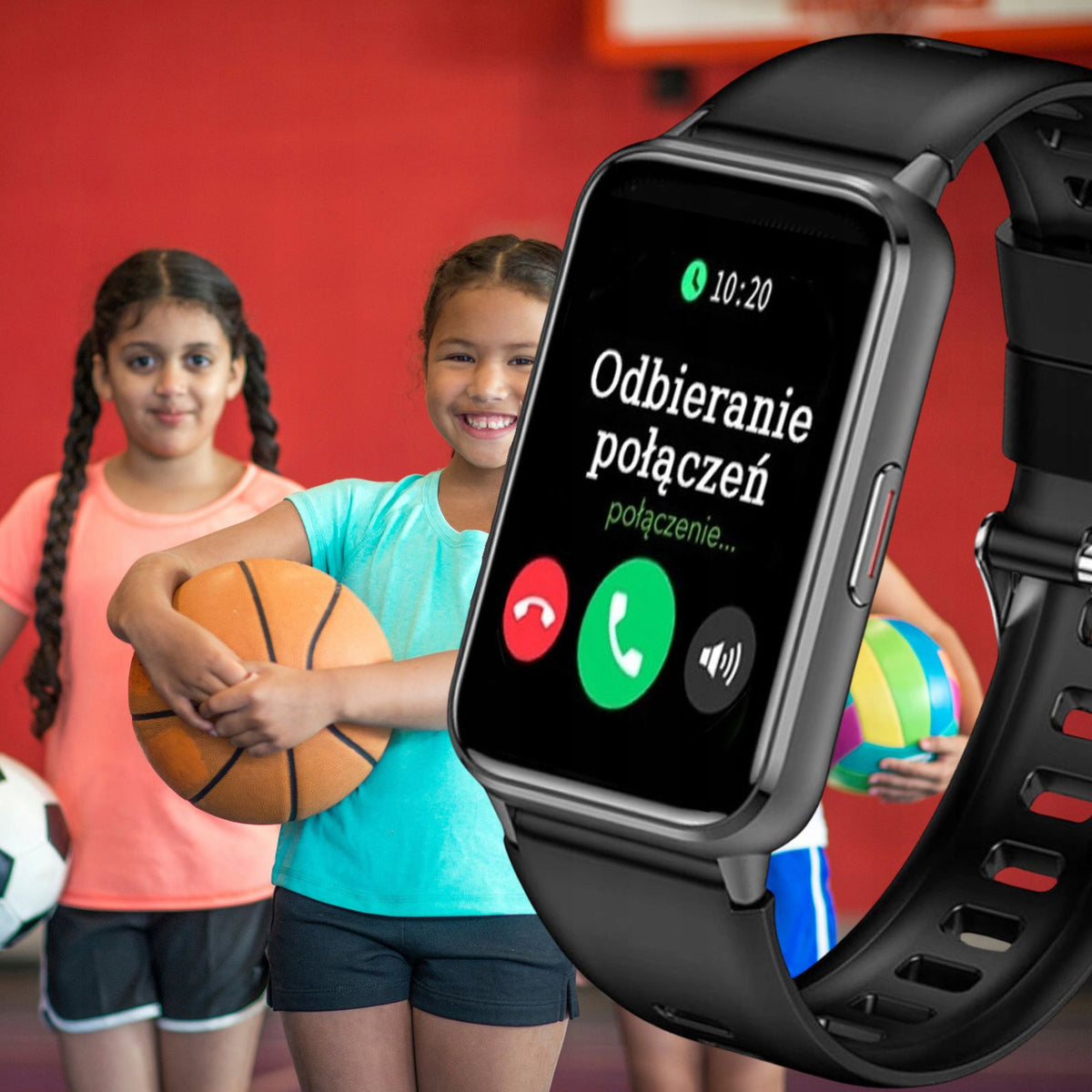 SMARTWATCH children's watch talk SMS SPORT HEALTH MENU PL AMOLED Packaging status original