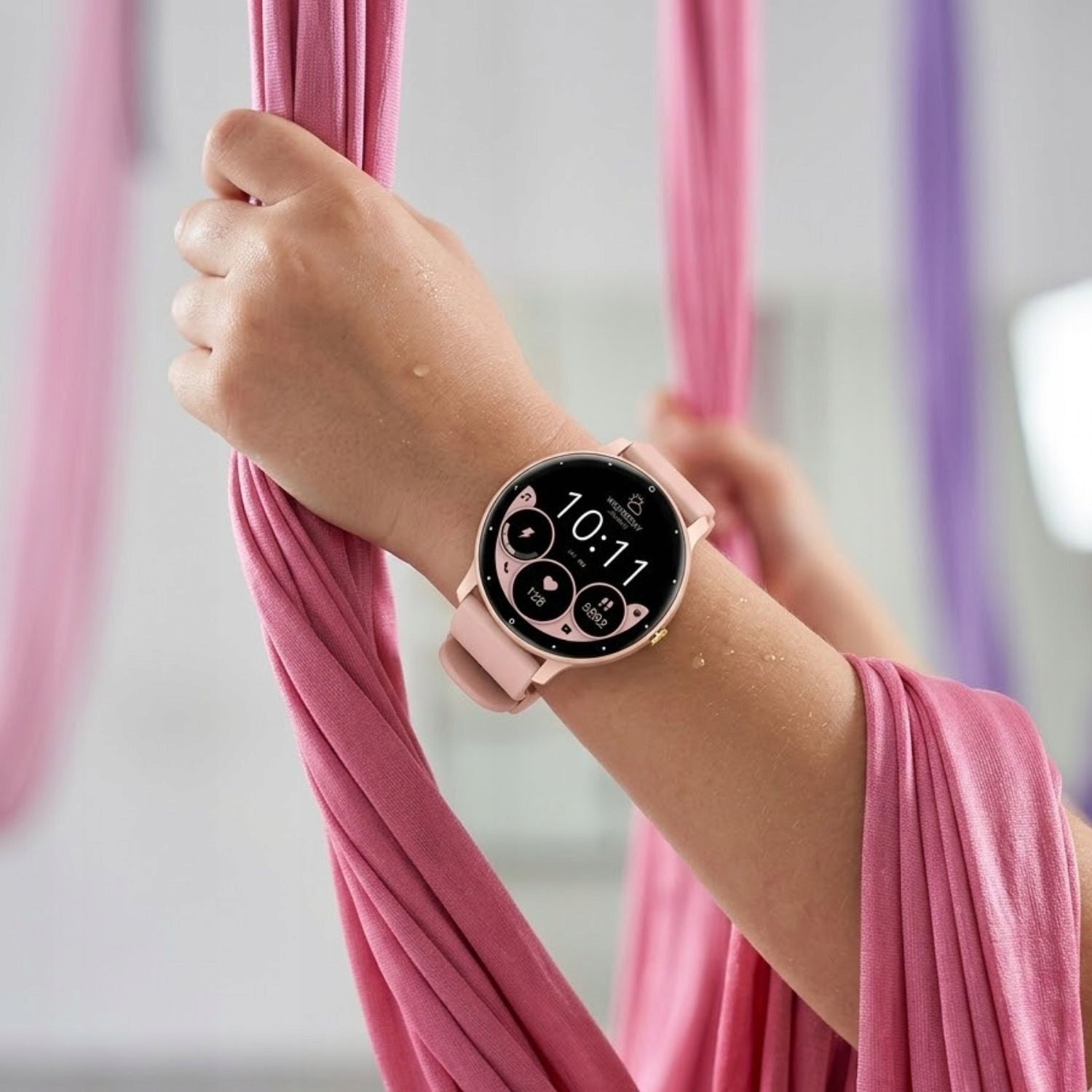 SMARTWATCH for girls WITH CONVERSATIONS pink FOR GIFT Packaging status original