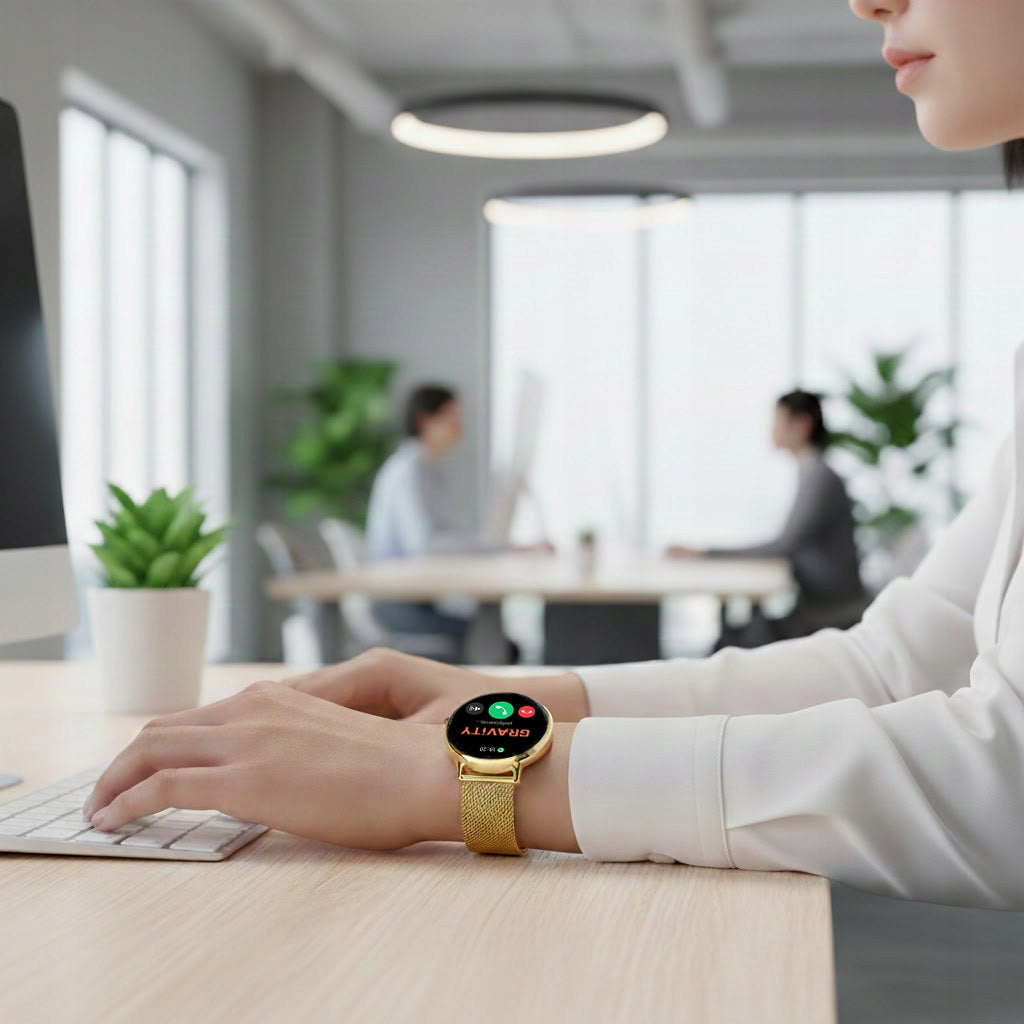 SMARTWATCH for women GRAVITY - answering calls AMOLED 2 GPS strips Brand Gravity