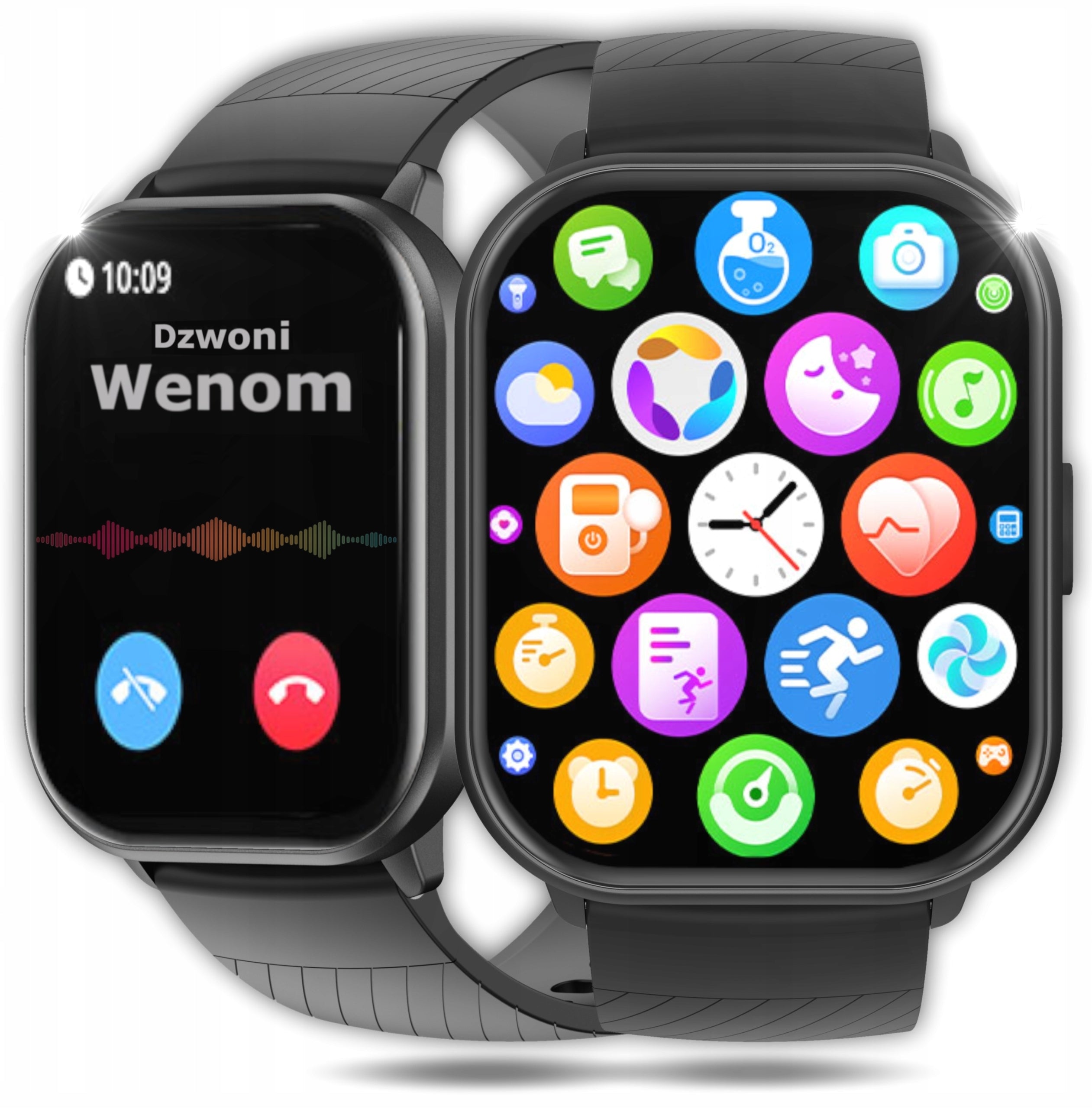SMARTWATCH for women men WENOM SPORT Waterproof Pedometer HEART RATE MONITOR WATCH