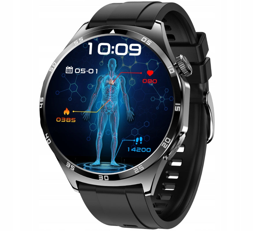 SMARTWATCH male Rubicon RNCF38 black silicone Packaging status original