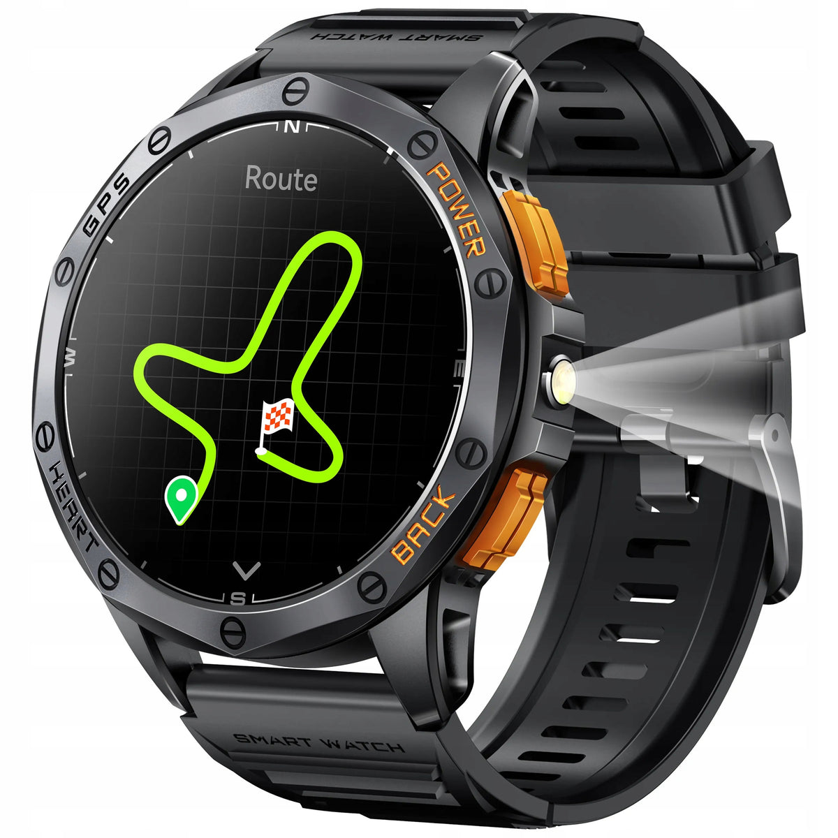 SMARTWATCH male Rubicon RNCF47 3 STRIPS with GPS Manufacturer code RNCF47