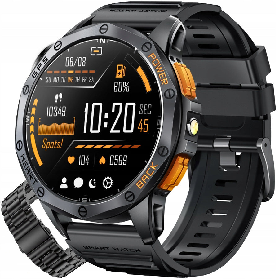 SMARTWATCH male Rubicon RNCF47 3 STRIPS with GPS