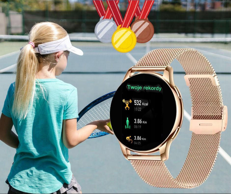 SMARTWATCH watch set gift for girls -CONVERSATIONS+BOX Brand Rubicon